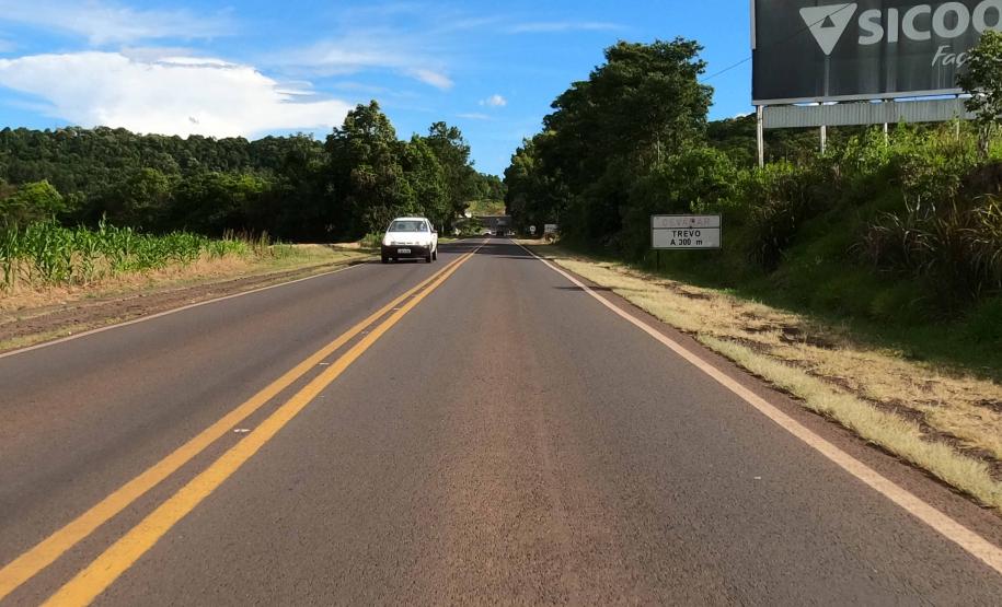 PR-180 em Francisco Beltrão