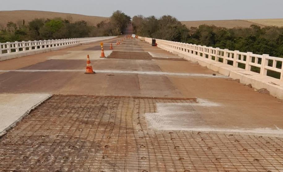 Ponte Rio Piquiri na PR-180, entre Nova Aurora e Quarto Centenário