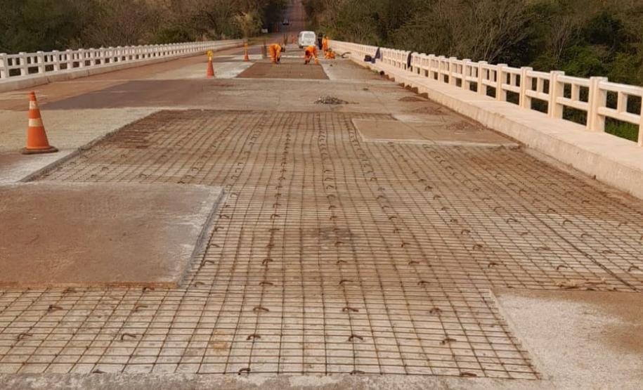 Ponte Rio Piquiri na PR-180, entre Nova Aurora e Quarto Centenário