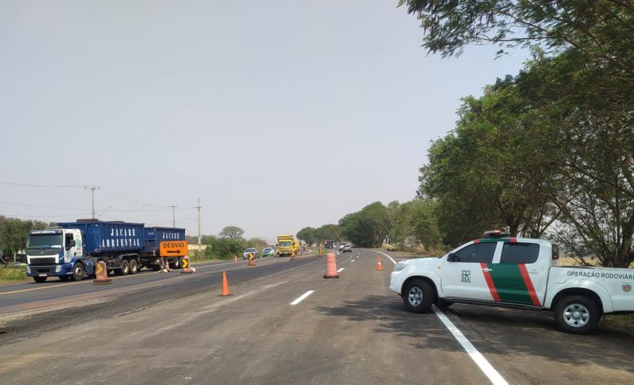 PR-317 entre Maringá e Iguaraçu com primeiro trecho liberado
