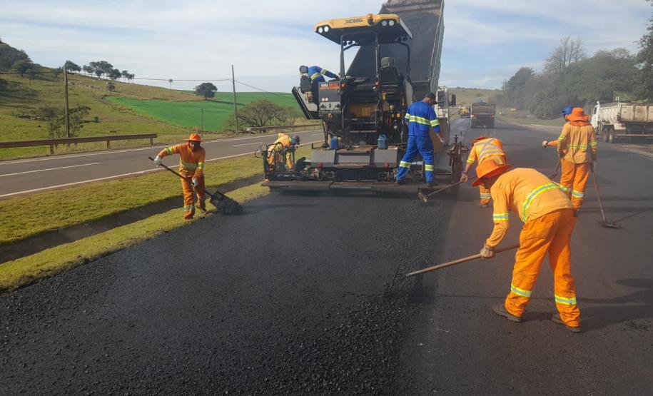 Conservação da PR-445 entre Londrina e Tamarana