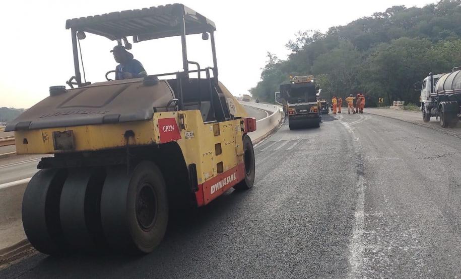 Conservação da PR-445 entre Londrina e Tamarana