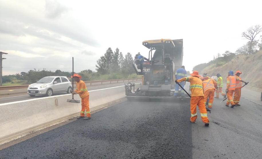 Conservação da PR-445 entre Londrina e Tamarana