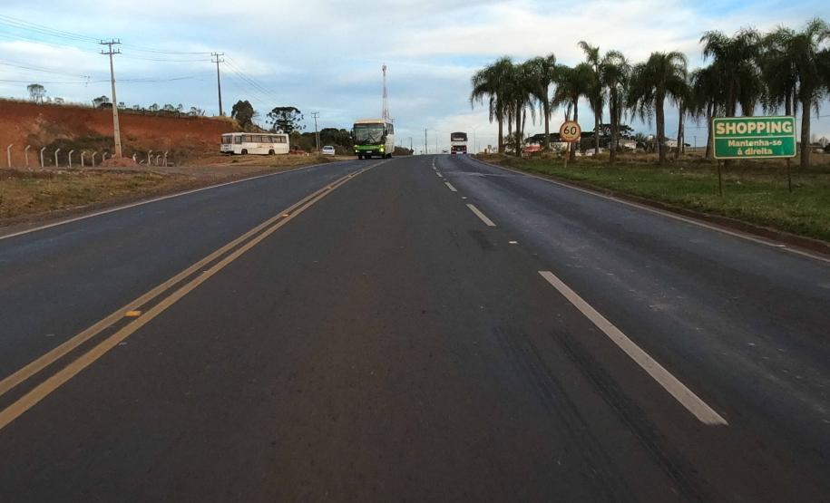 PRC-466 entre Guarapuava e Palmeirinha