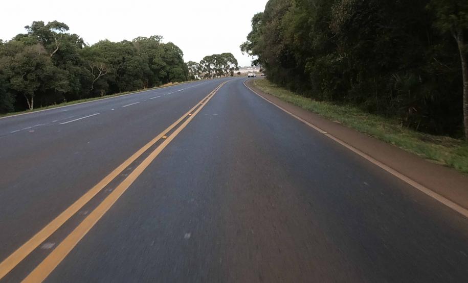 PRC-466 entre Guarapuava e Palmeirinha