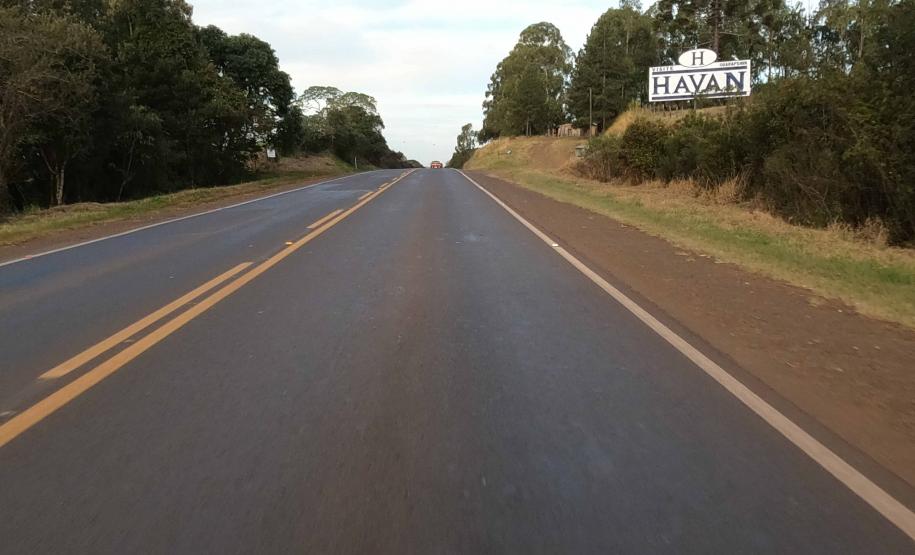 PRC-466 entre Guarapuava e Palmeirinha