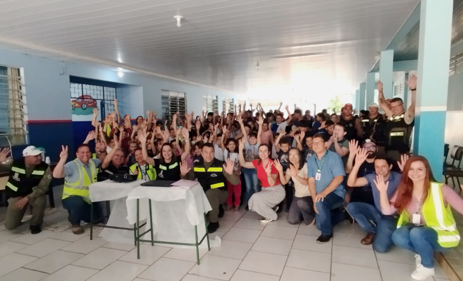 Atividades da EPET em Barra Bonita, distrito de Pitanga