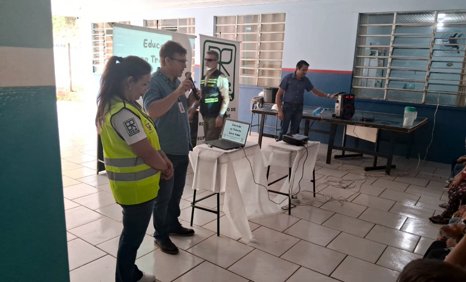 Atividades da EPET em Barra Bonita, distrito de Pitanga