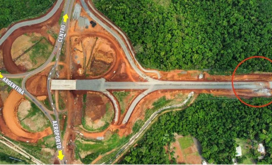 Local da detonação de rochas em 17 e 18 de outubro de 2024