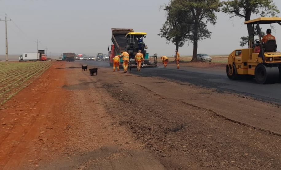 PR-182 Conservação do pavimento entre Palotina e Toledo