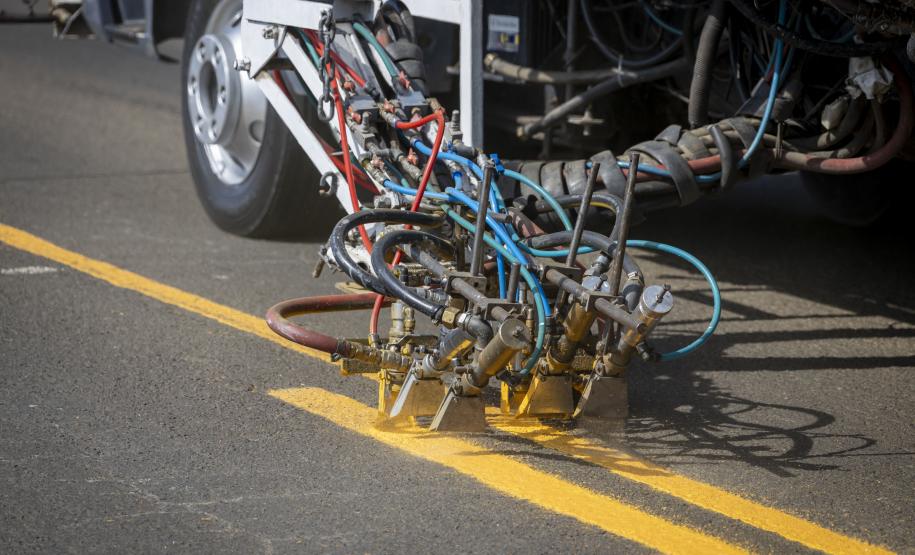 Serviços do Proseg Paraná na PR-435 entre Ibaiti e Congonhinhas