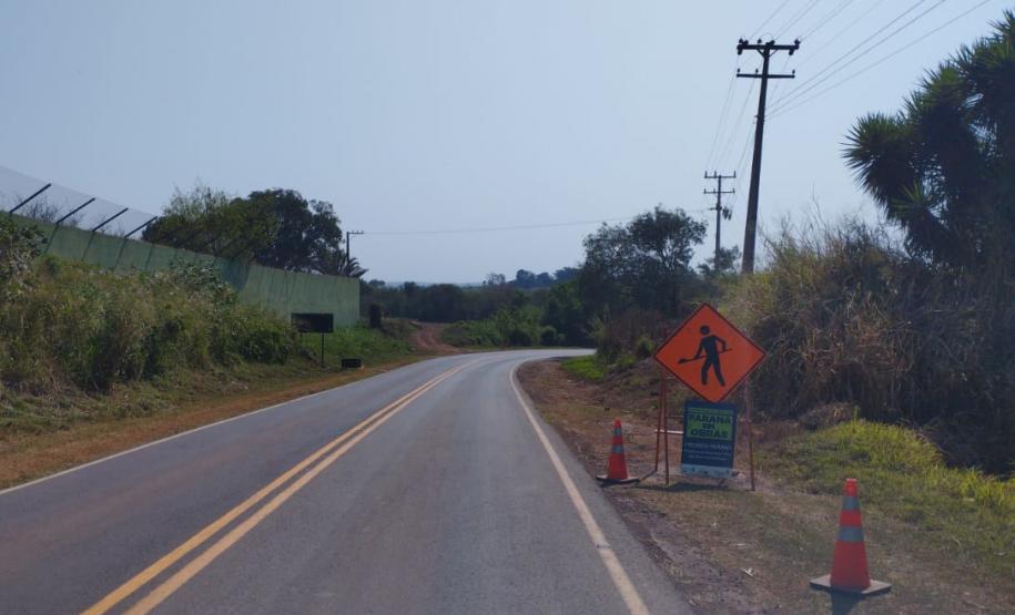 Serviços na PR-436 em Bandeirantes e Itambaracá