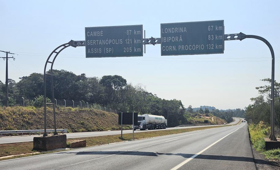 PR-445 obra de duplicação