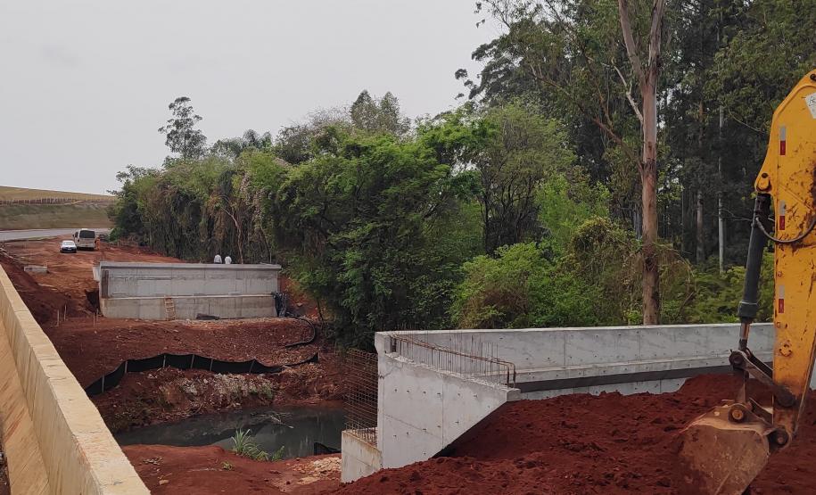 PR-445 ponte sobre o Rio Santa Cruz