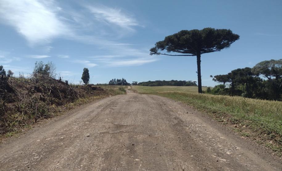 PR-459 entre Clevelândia e Mangueirinha, trecho não-pavimentado