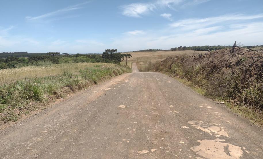 PR-459 entre Clevelândia e Mangueirinha, trecho não-pavimentado