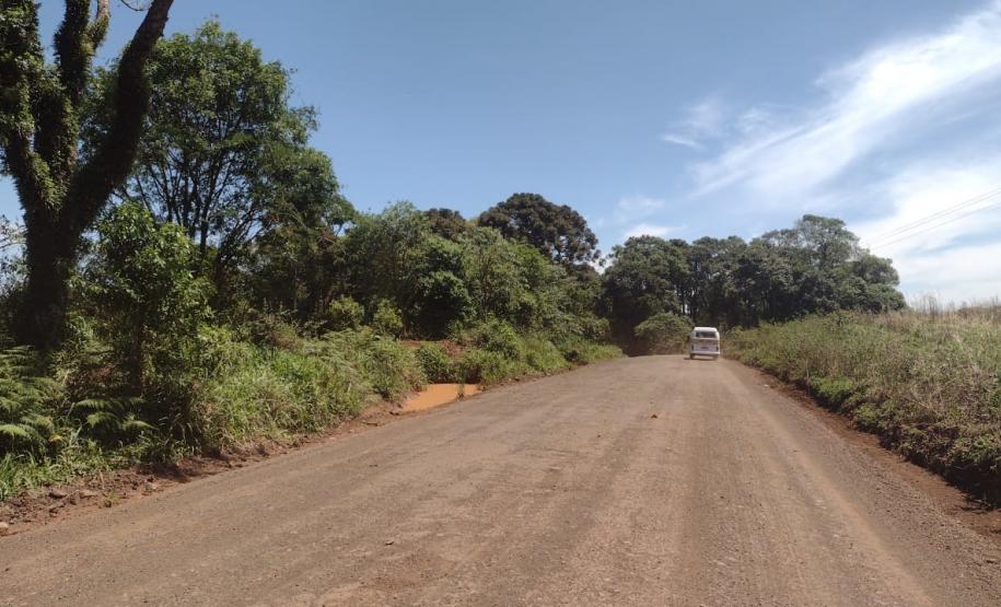 PR-459 entre Clevelândia e Mangueirinha, trecho não-pavimentado