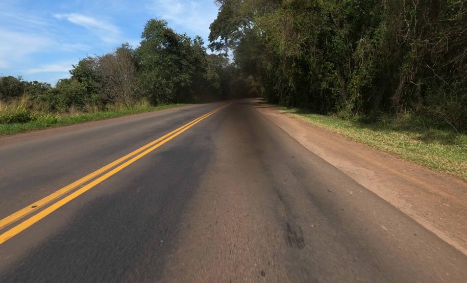 PR-460 whitetopping - início do trecho