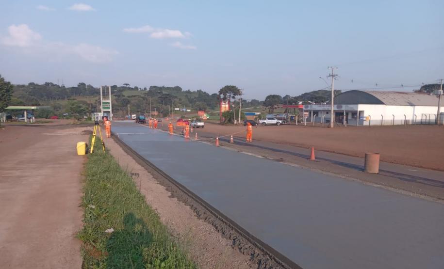 PRC-280 whitetopping entre Palmas e Clevelândia