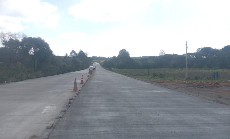 PRC-280 whitetopping entre Palmas e Clevelândia