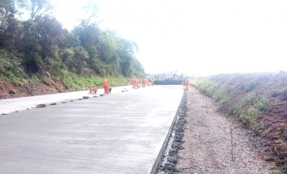 PRC-280 whitetopping entre Palmas e Clevelândia