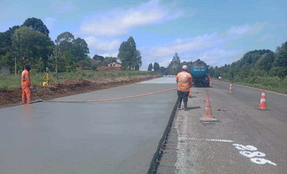 PRC-280 whitetopping entre Palmas e Clevelândia