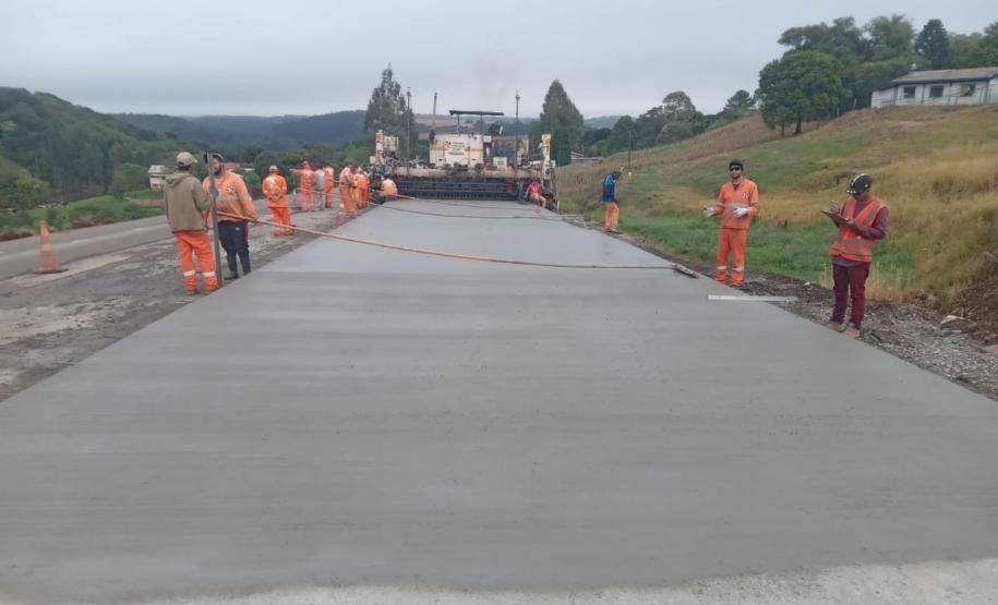 PRC-280 whitetopping entre Palmas e Clevelândia