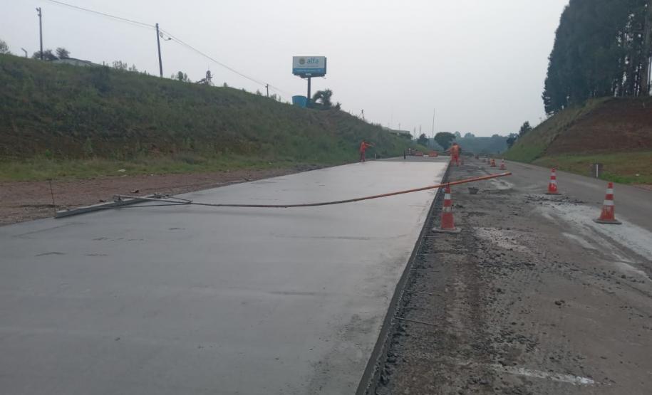 PRC-280 whitetopping entre Palmas e Clevelândia