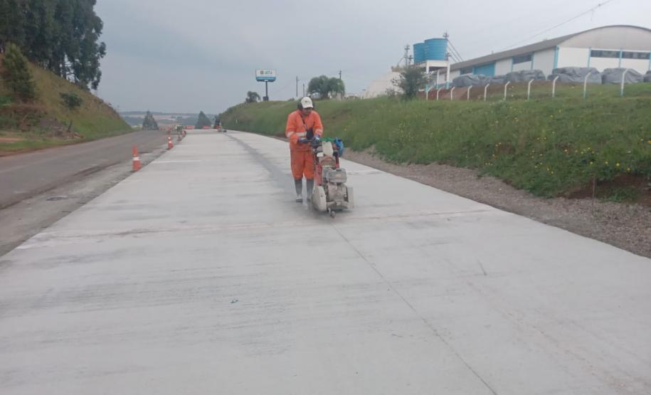 PRC-280 whitetopping entre Palmas e Clevelândia