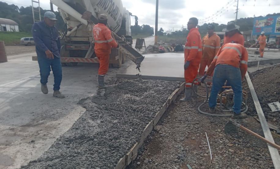 PRC-280 whitetopping entre Palmas e Clevelândia