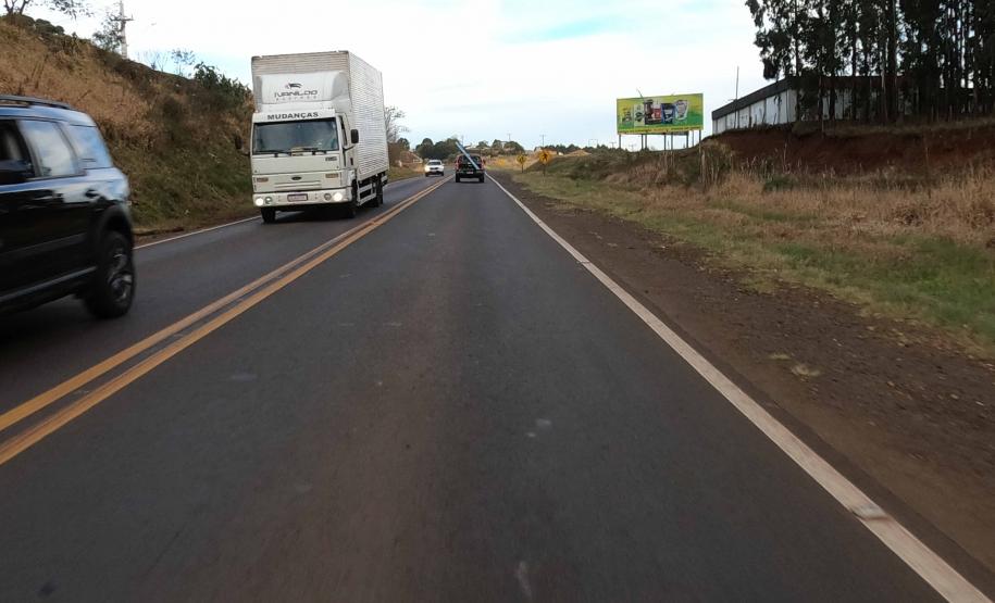 PRC-466 entre Turvo e Palmeirinha