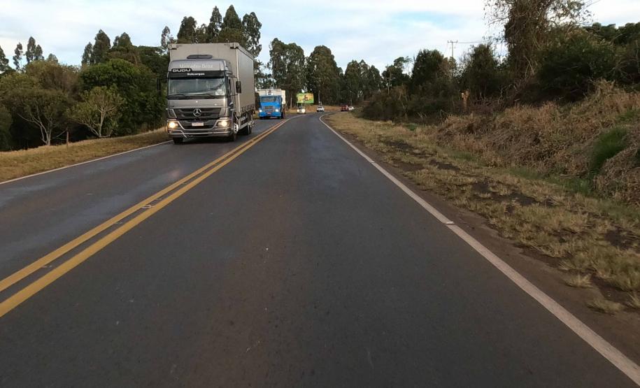 PRC-466 entre Turvo e Palmeirinha