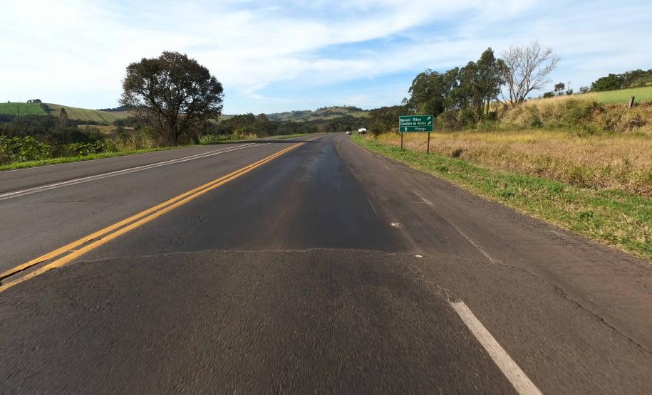 PRC-487 whitetopping - final do trecho