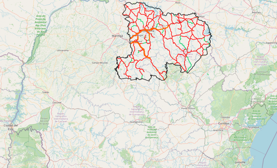 SRNorte - todas as rodovias