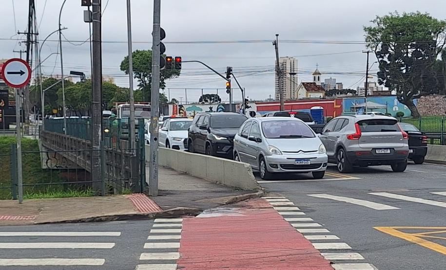 Viaduto do Orleans, em Curitiba