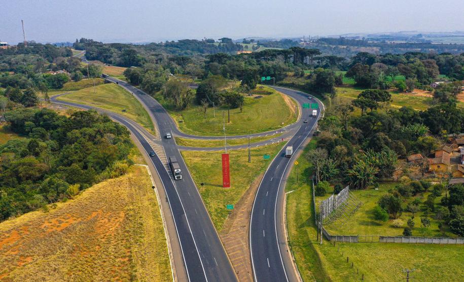 BR-376 entre Ponta Grossa e São Luiz do Purunã