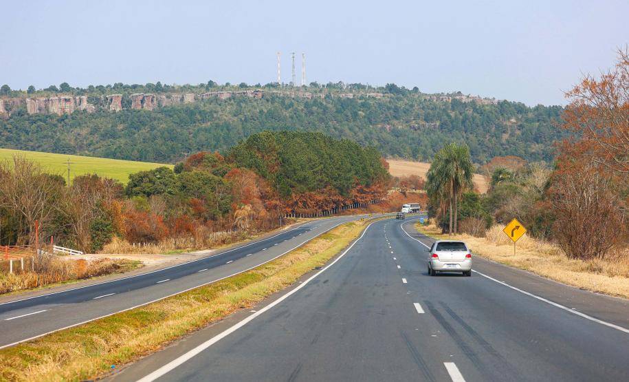 BR-376 entre Ponta Grossa e São Luiz do Purunã
