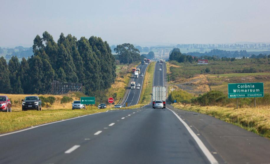 BR-376 entre Ponta Grossa e São Luiz do Purunã