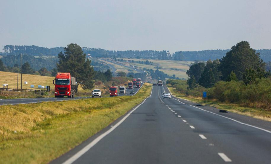 BR-376 entre Ponta Grossa e São Luiz do Purunã