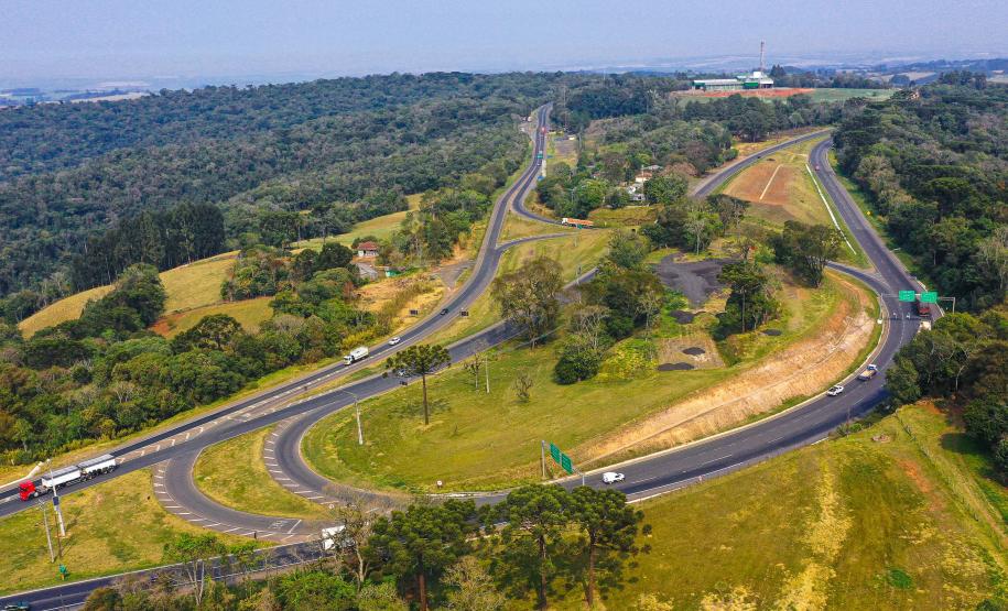 BR-376 entre Ponta Grossa e São Luiz do Purunã
