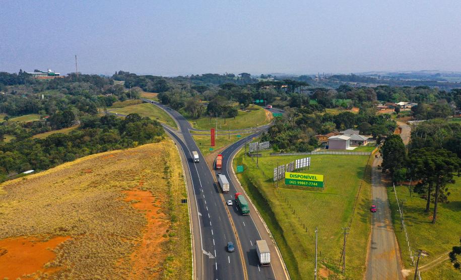 BR-376 entre Ponta Grossa e São Luiz do Purunã