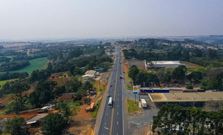 BR-376 entre Ponta Grossa e São Luiz do Purunã