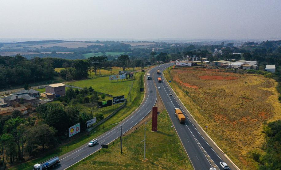 BR-376 entre Ponta Grossa e São Luiz do Purunã