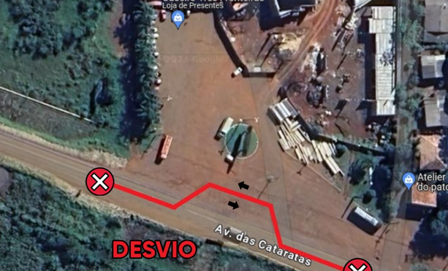 Croqui desvio BR-469