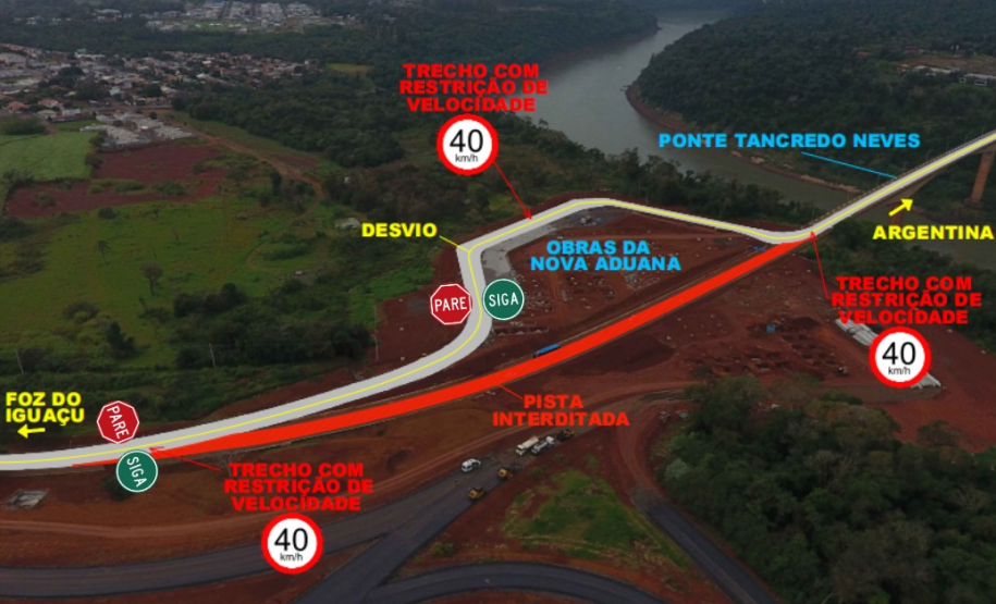 Croqui pare-e-siga Ponte Tancredo Neves