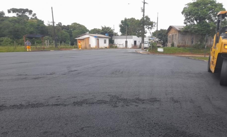 PR-459 serviços de conservação do pavimento entre Pinhão e Reserva do Iguaçu