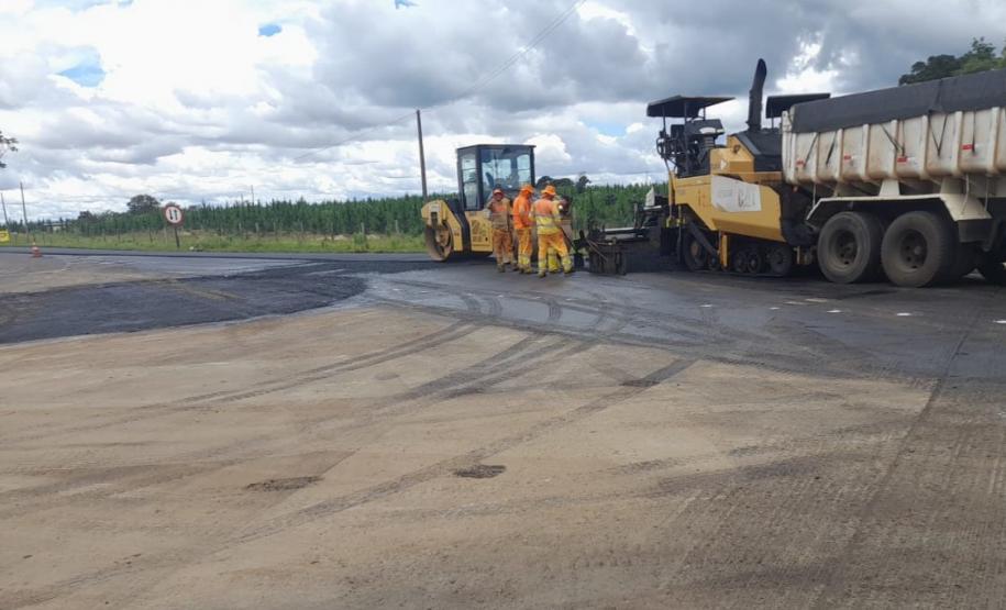 PR-459 serviços de conservação do pavimento entre Pinhão e Reserva do Iguaçu