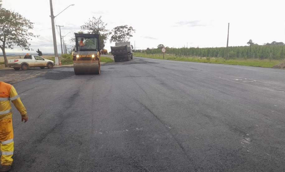 PR-459 serviços de conservação do pavimento entre Pinhão e Reserva do Iguaçu