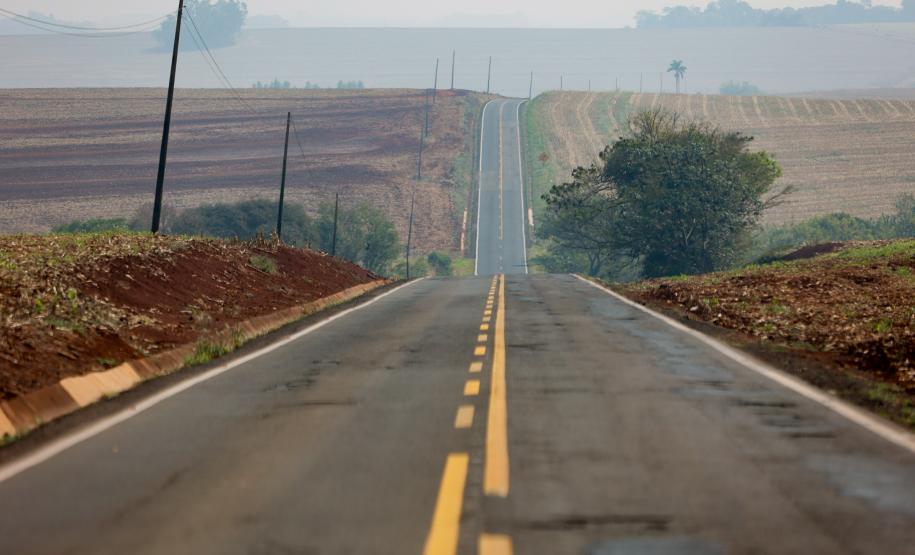 PR-090 entre Sertanópolis e Ibiporã