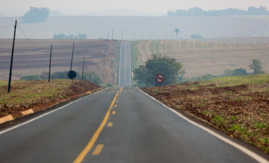 PR-090 entre Sertanópolis e Ibiporã